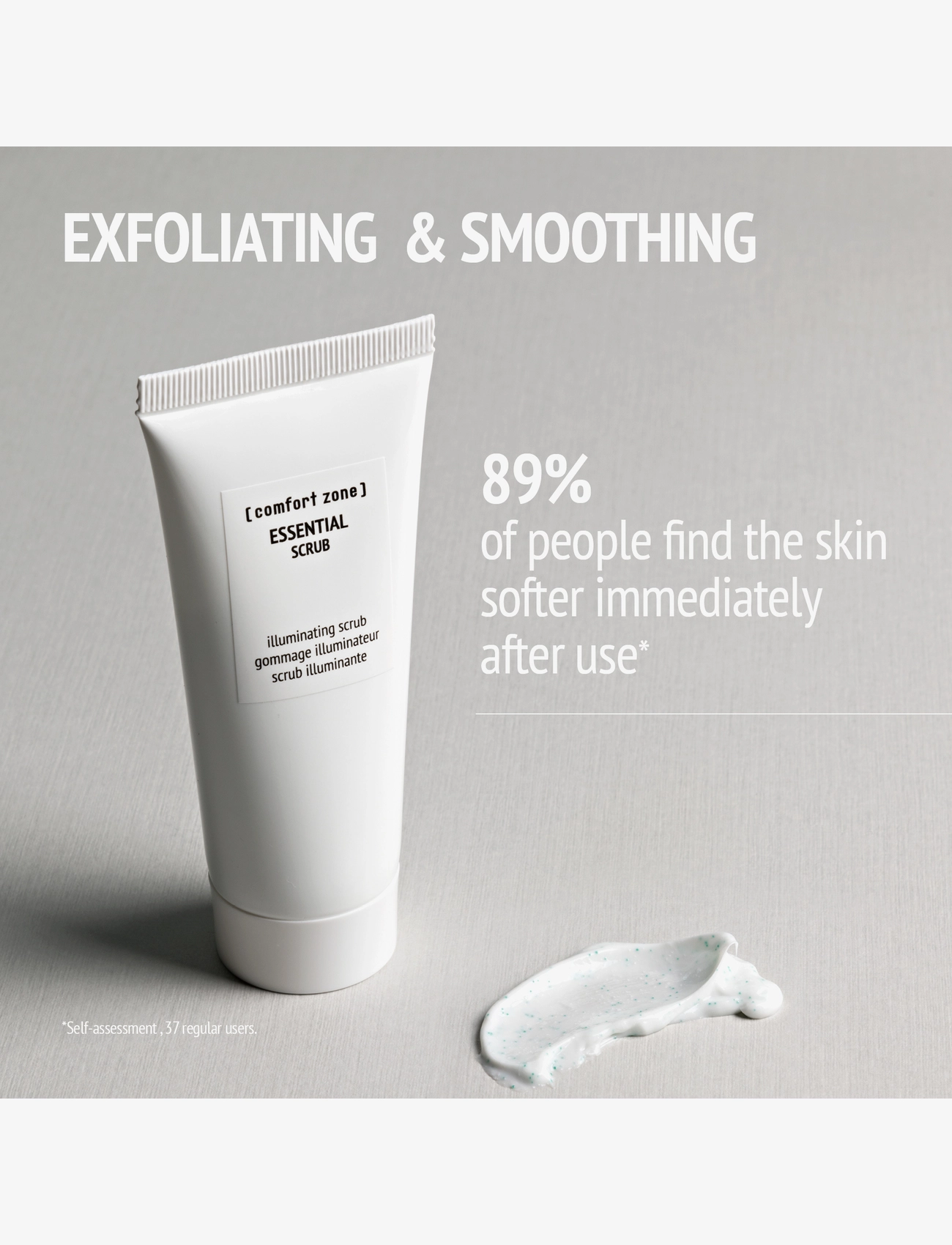 Comfort Zone - Essential Scrub - skrubb & exfoliators - kropp  - clear - 2