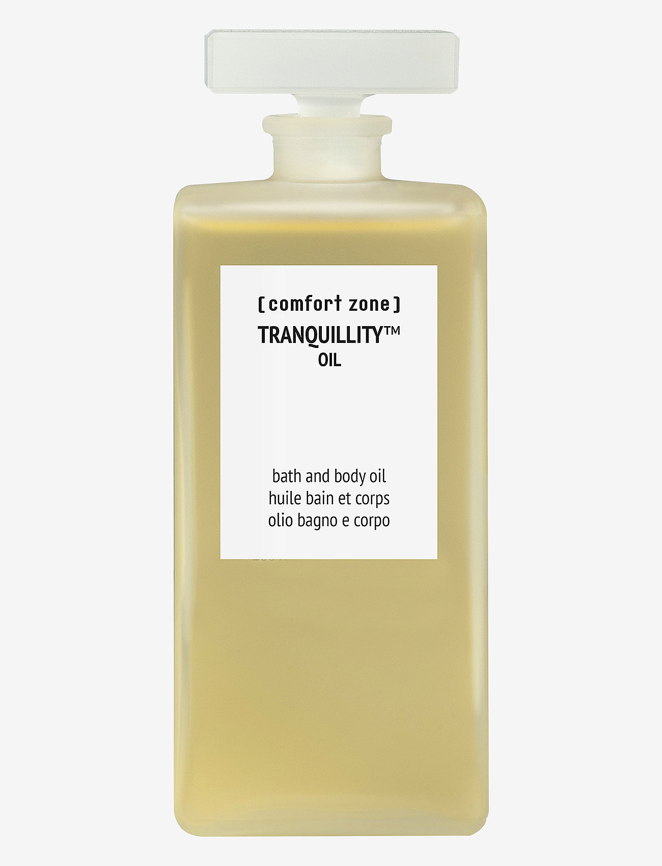 Comfort Zone - Tranquillity Bath and Body Oil - eļļas ķermeņa kopšanai - clear - 0