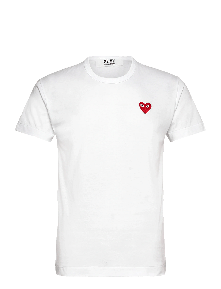 Comme des Garçons - White Heart T-Shirt - white - 0
