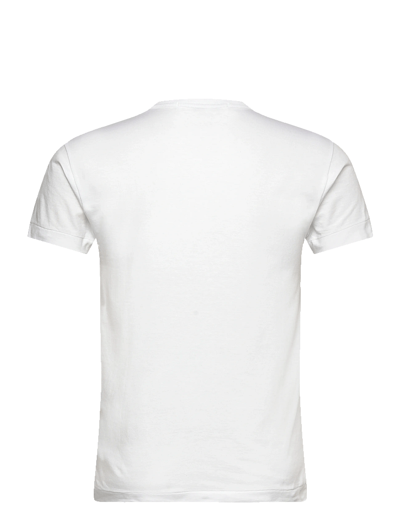 Comme des Garçons - White Heart T-Shirt - kortærmede t-shirts - white - 1