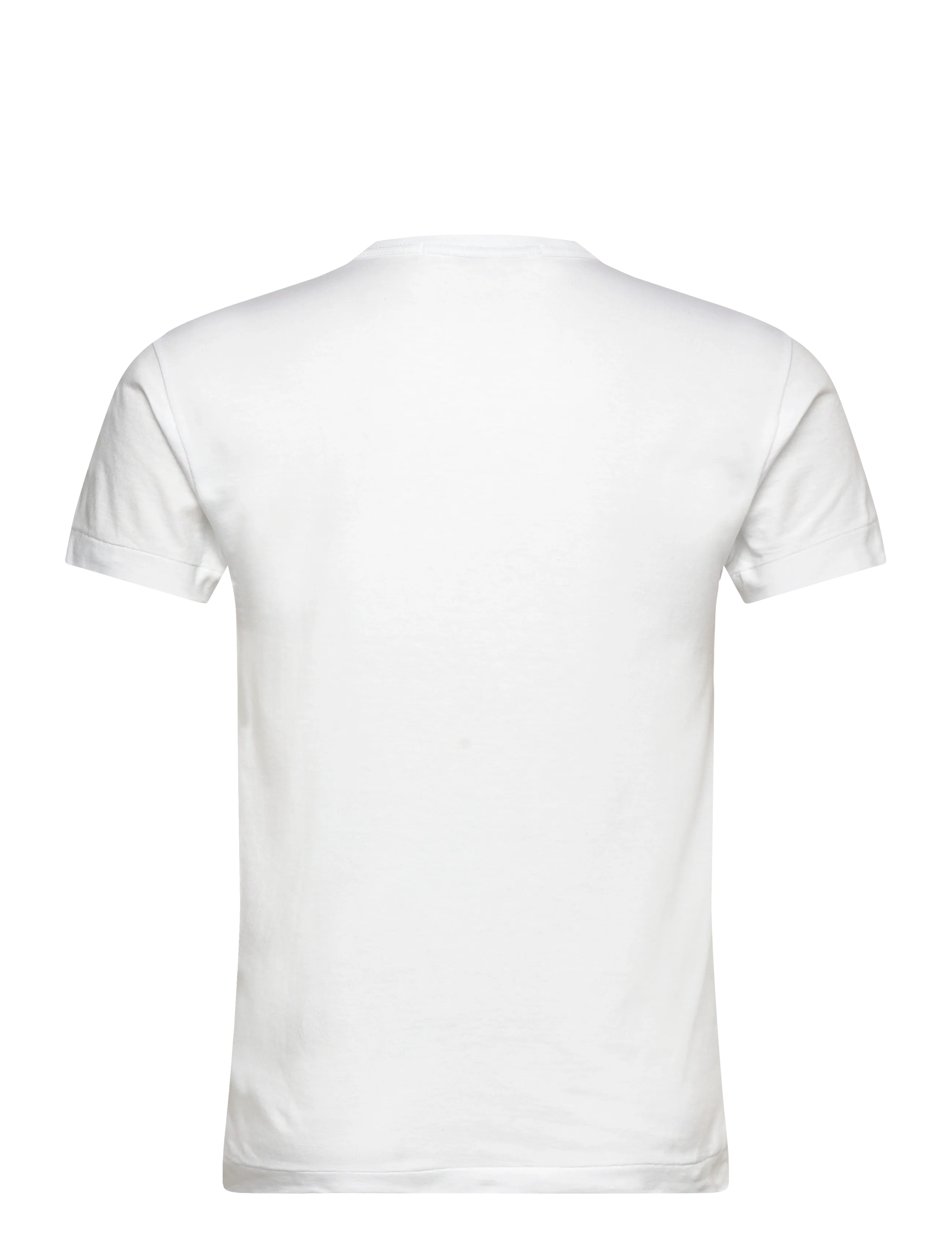 Comme des Garçons - White Heart T-Shirt - short-sleeved t-shirts - white - 1