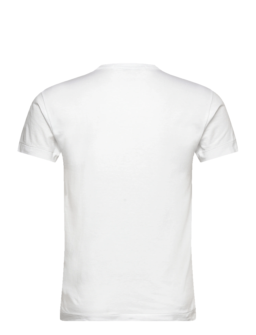 Comme des Garçons - White Heart T-Shirt - short-sleeved t-shirts - white - 1