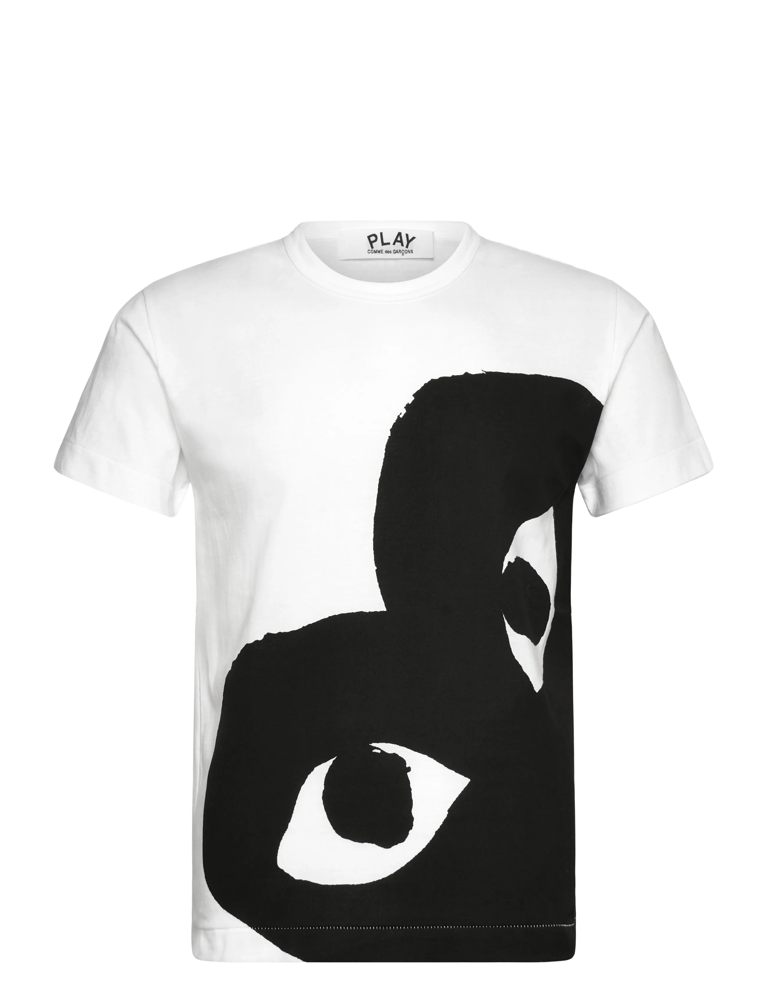 Comme des Garçons White Heart T-Shirt - Nowości - WHITE / white