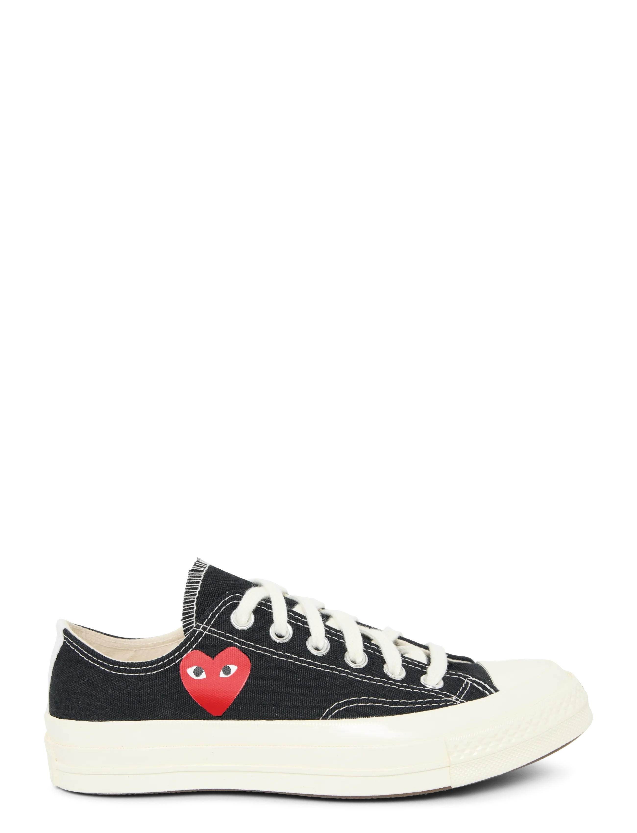 Comme des Garçons - Play Converse Low Top Sneakers - black - 2