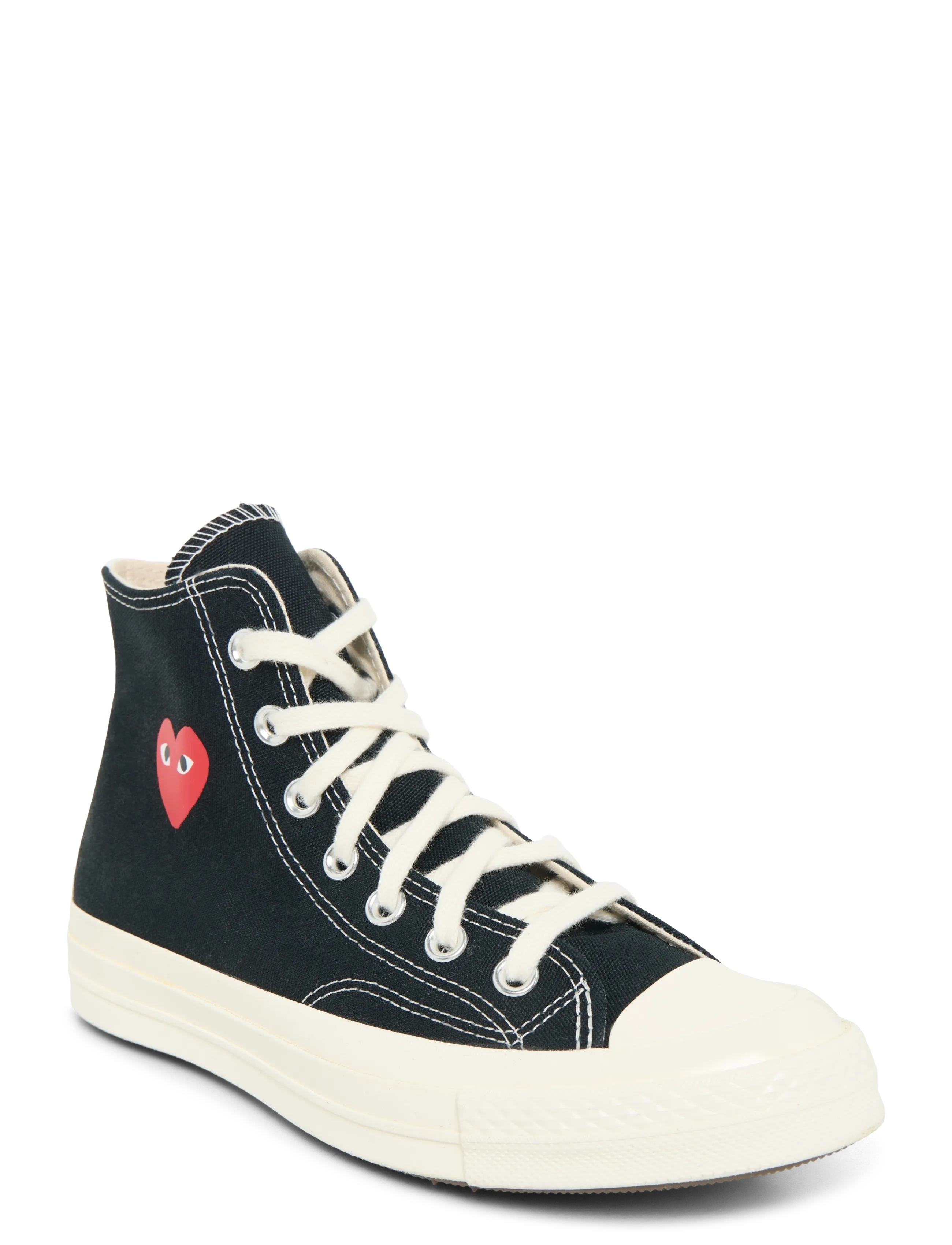 Comme des Garçons Play Converse High Top Sneakers, 46, Schwarz - High-top Frauen