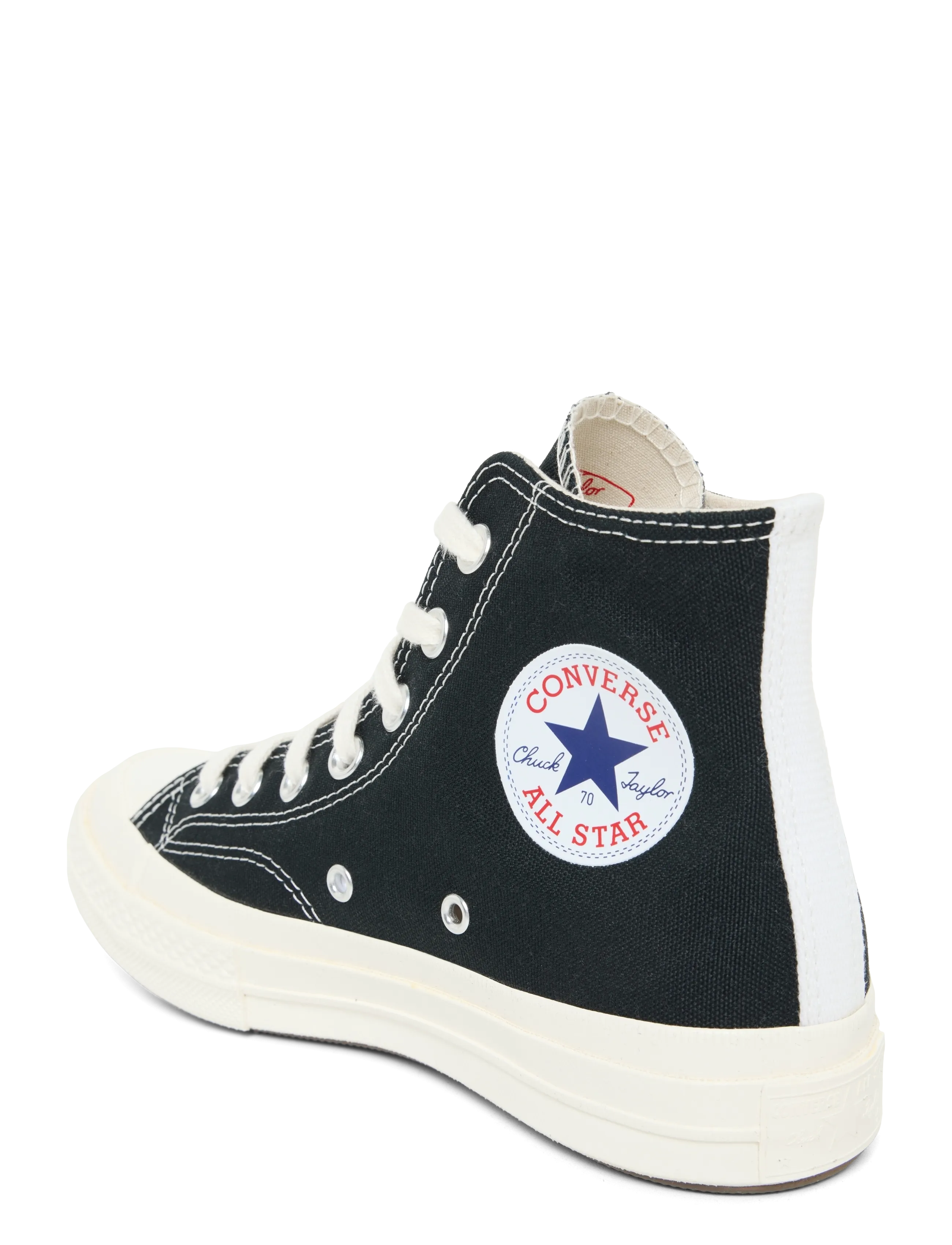 Comme des Garçons - Play Converse High Top Sneakers - høje sneakers - black - 1