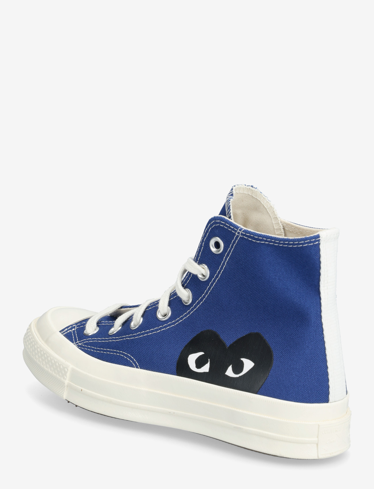Comme des Garçons - Play Converse Blue High Top Sneakers - høje sneakers - blue - 1
