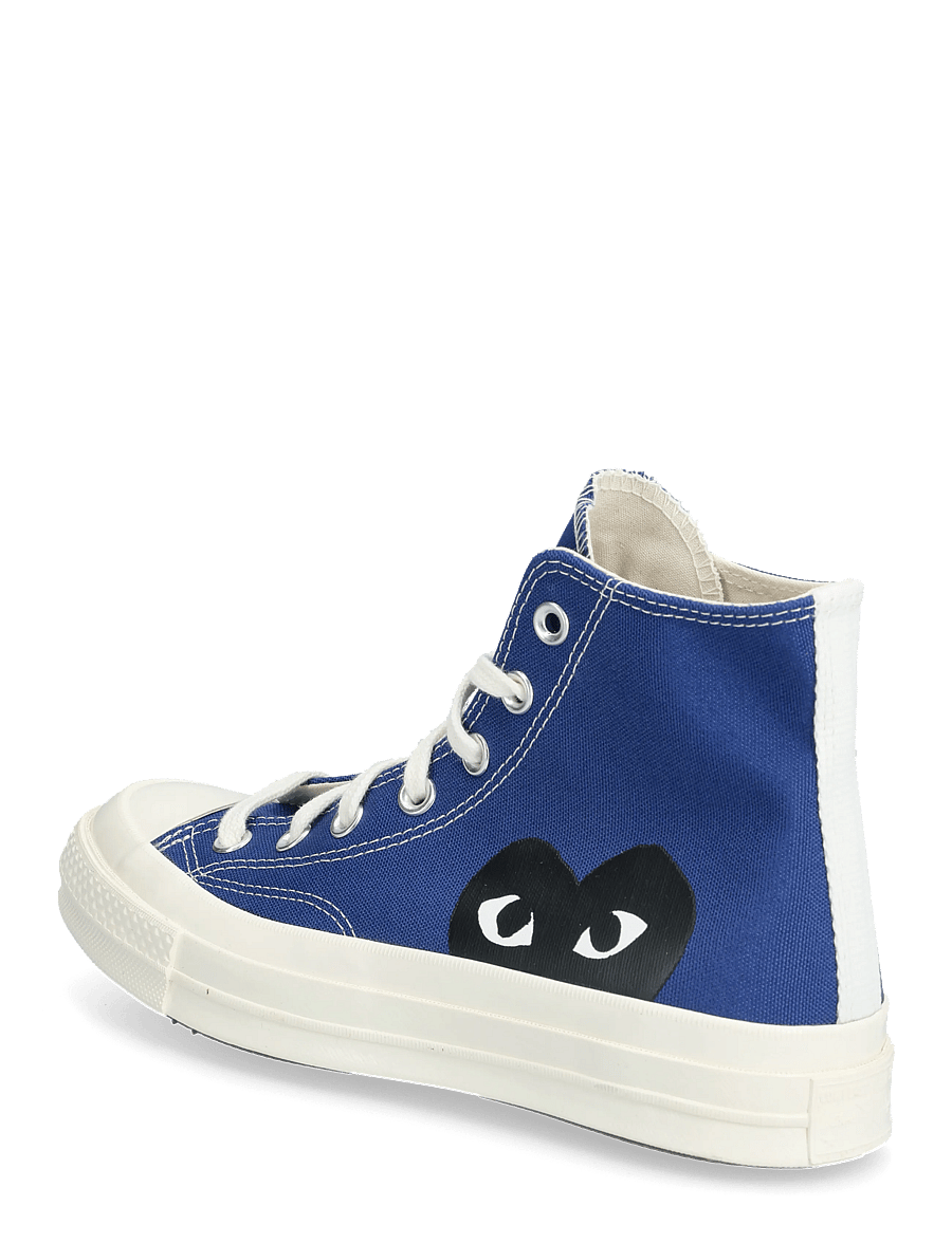 Comme des Garçons - Play Converse Blue High Top Sneakers - baskets montantes - blue - 1