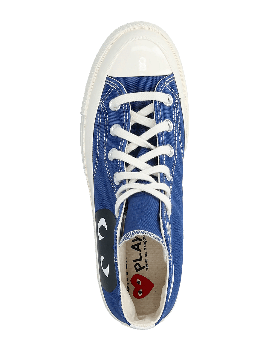 Comme des Garçons - Play Converse Blue High Top Sneakers - baskets montantes - blue - 3
