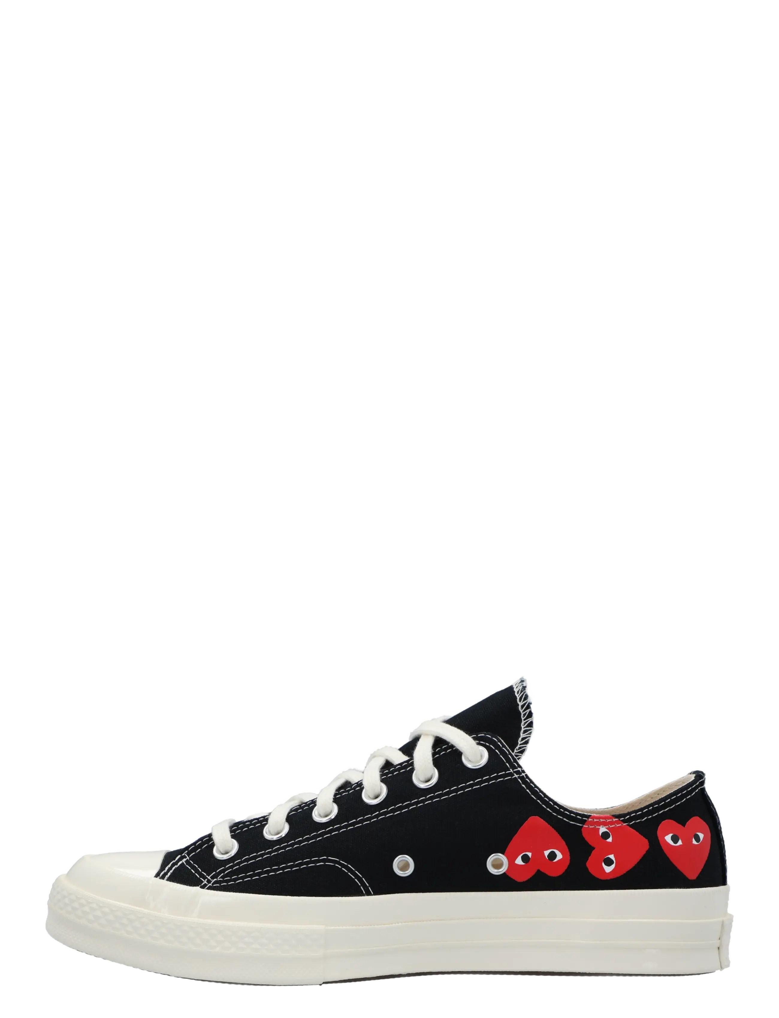Comme des Garçons - Converse X PLAY Comme Des Garcons Chuck 70 Multi Heart - niedrige sneaker - black - 1