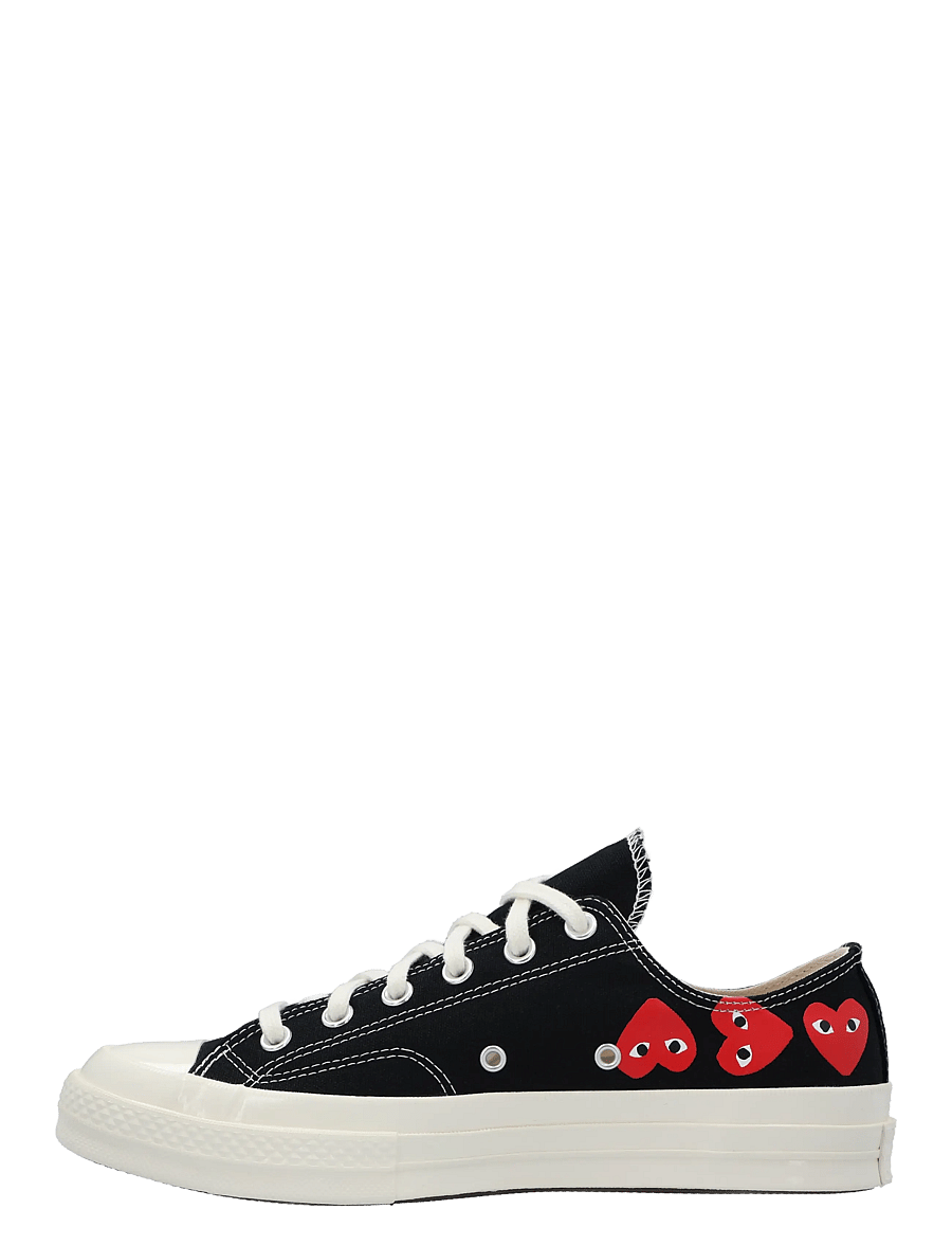 Comme des Garçons - Converse X PLAY Comme Des Garcons Chuck 70 Multi Heart - niedrige sneaker - black - 1