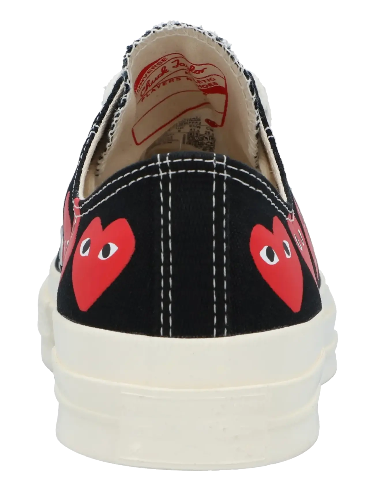 Comme des Garçons - Converse X PLAY Comme Des Garcons Chuck 70 Multi Heart - niedrige sneaker - black - 2