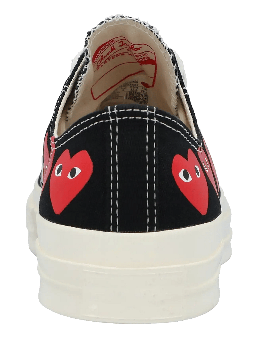 Comme des Garçons - Converse X PLAY Comme Des Garcons Chuck 70 Multi Heart - niedrige sneaker - black - 2