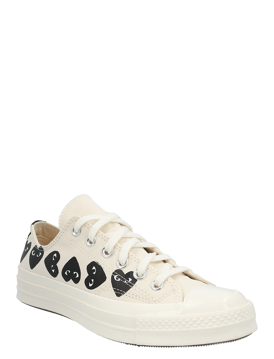 Comme des Garçons - Converse X PLAY Comme Des Garcons Chuck 70 Multi Heart - niedrige sneaker - white - 0