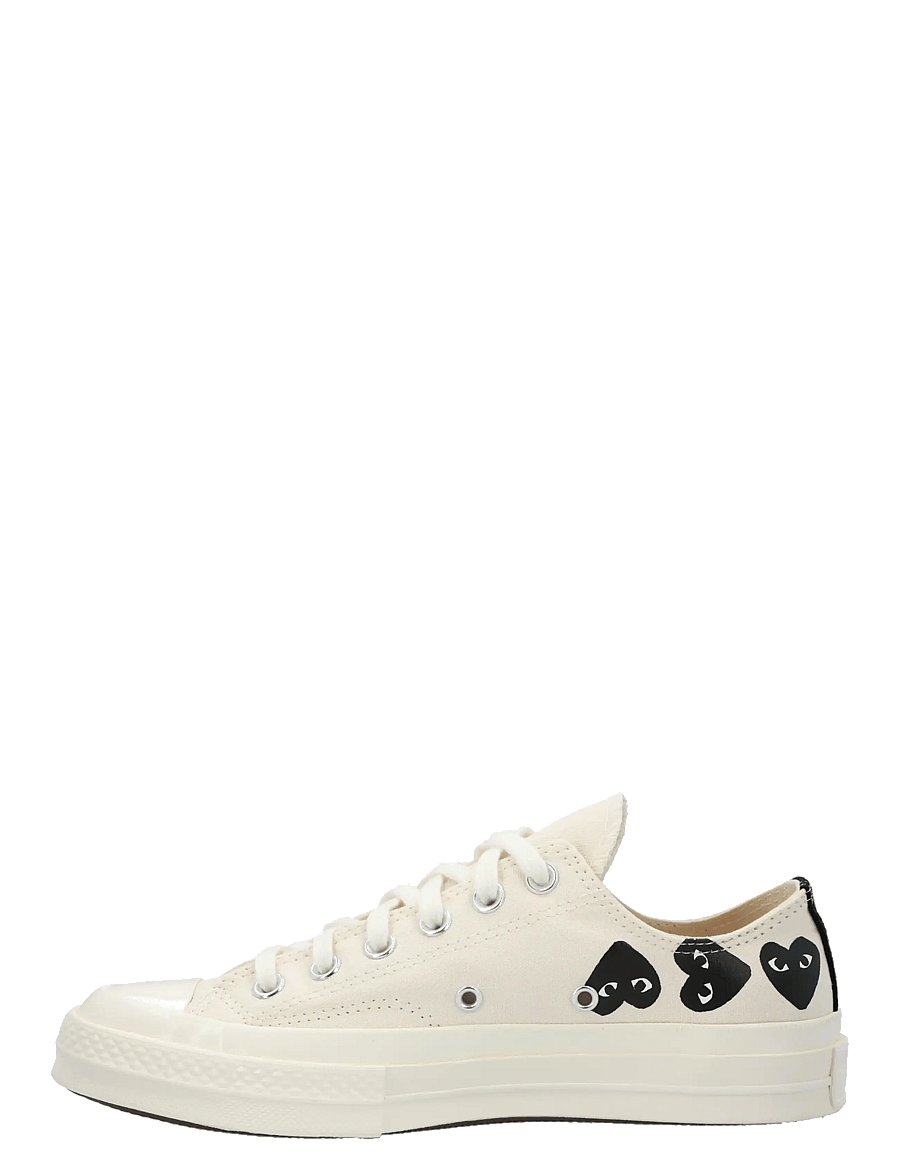 Comme des Garçons - Converse X PLAY Comme Des Garcons Chuck 70 Multi Heart - niedrige sneaker - white - 1