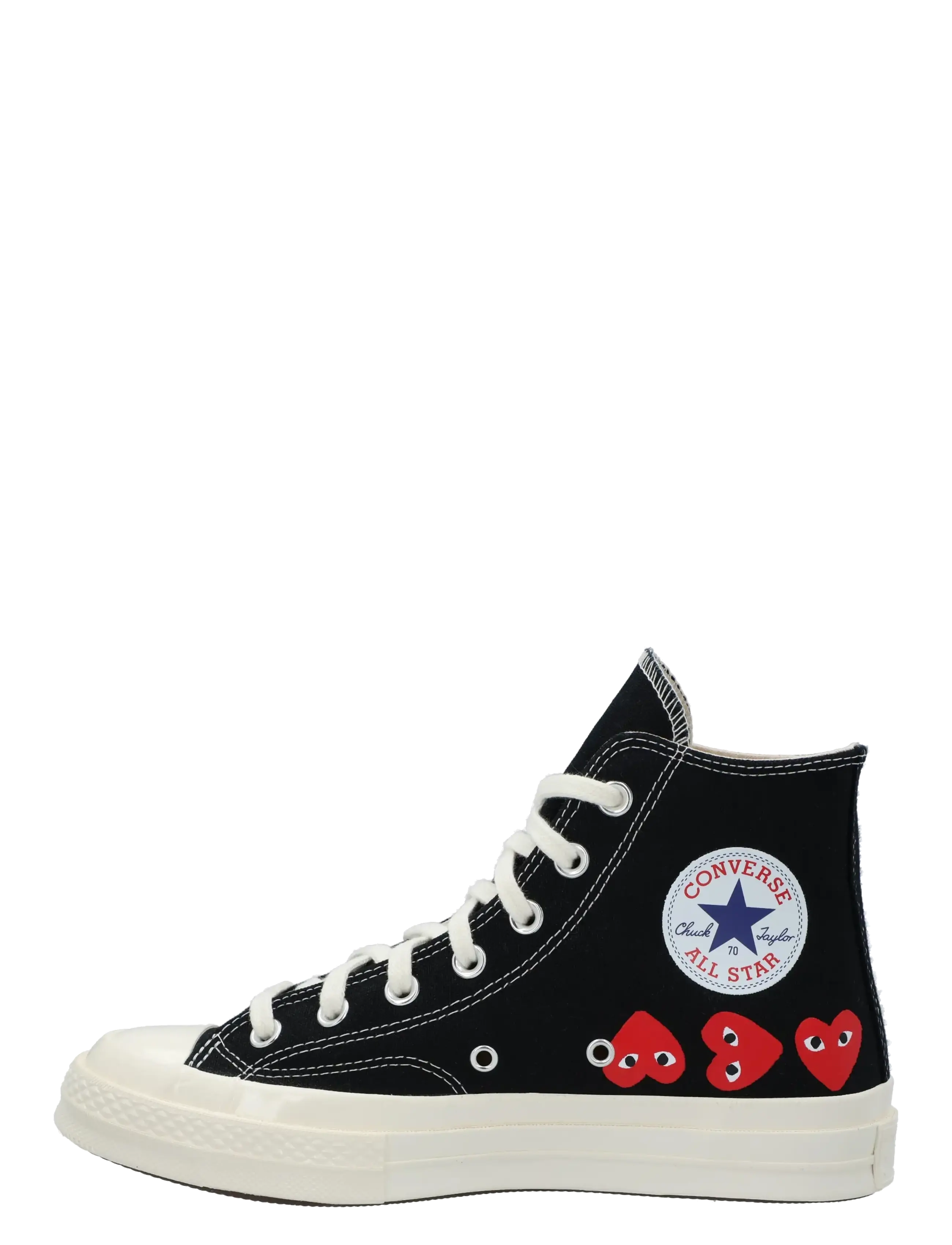 Comme des Garçons - Converse X PLAY Comme Des Garcons Chuck 70 Multi Heart - black - 1