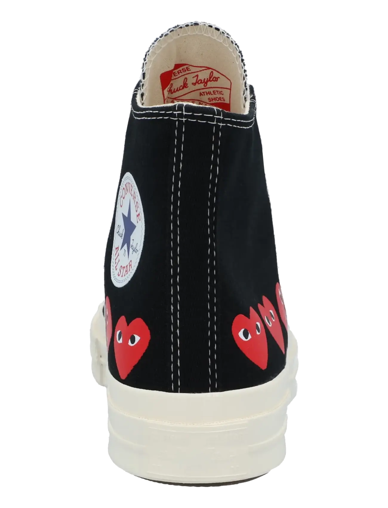 Comme des Garçons - Converse X PLAY Comme Des Garcons Chuck 70 Multi Heart - black - 2