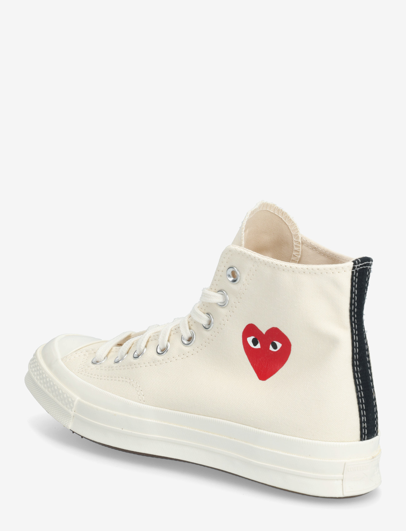 Comme des Garçons - Play Converse Blue High Top Sneakers - høje sneakers - white - 1
