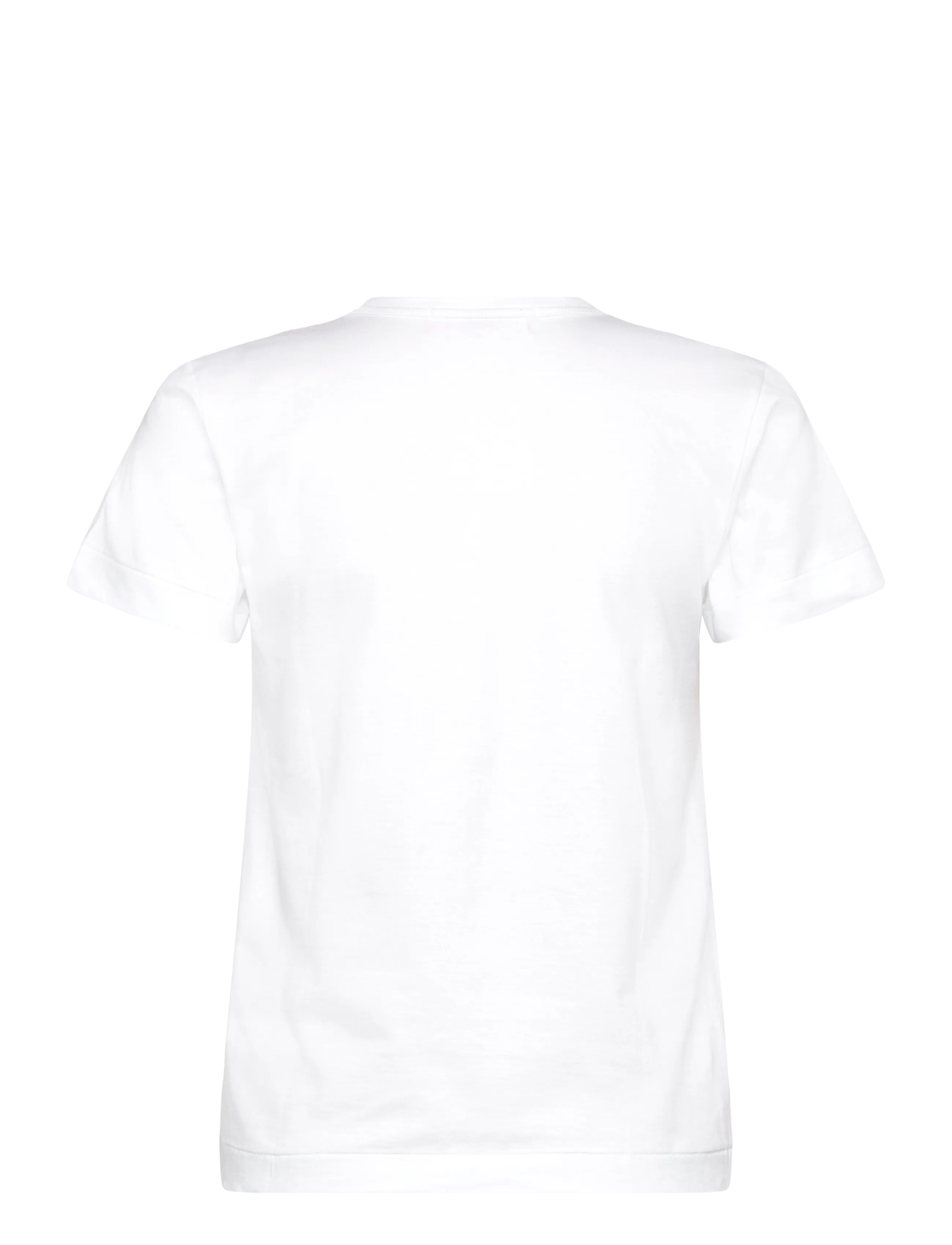 Comme des Garçons - Play Heart Print T-shirt - t-shirts - white - 1