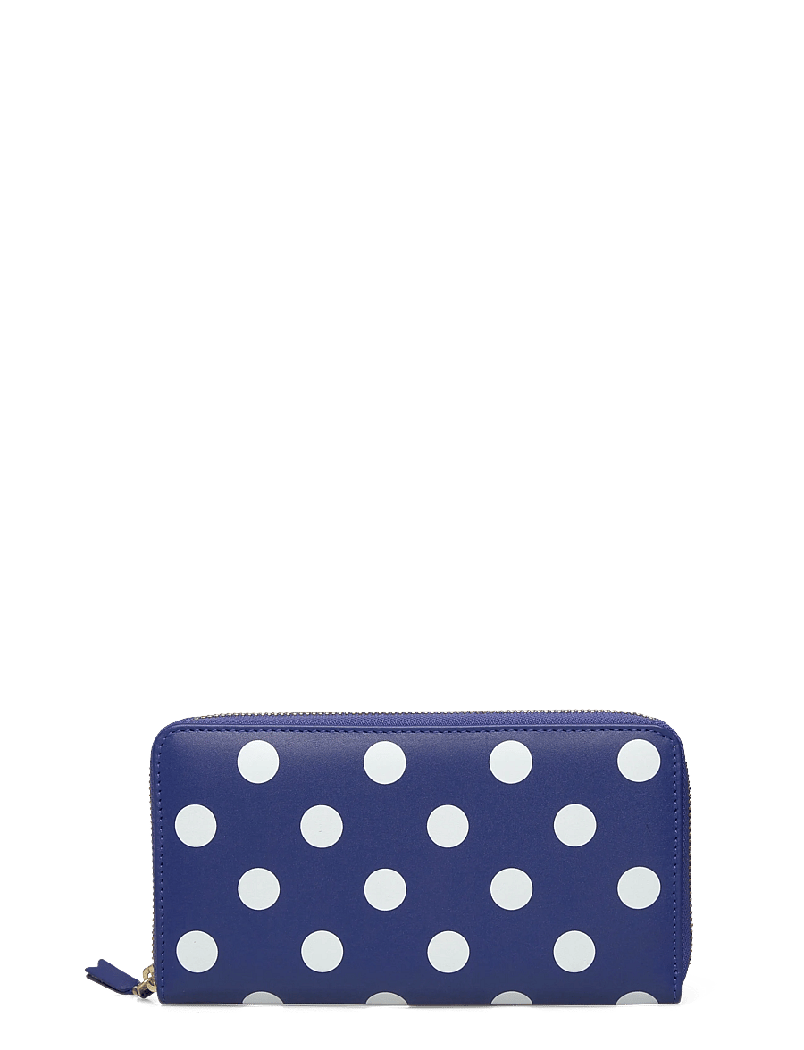 Comme des Garçons - Polka Dots Wallet - portemonnaies - blue - 0
