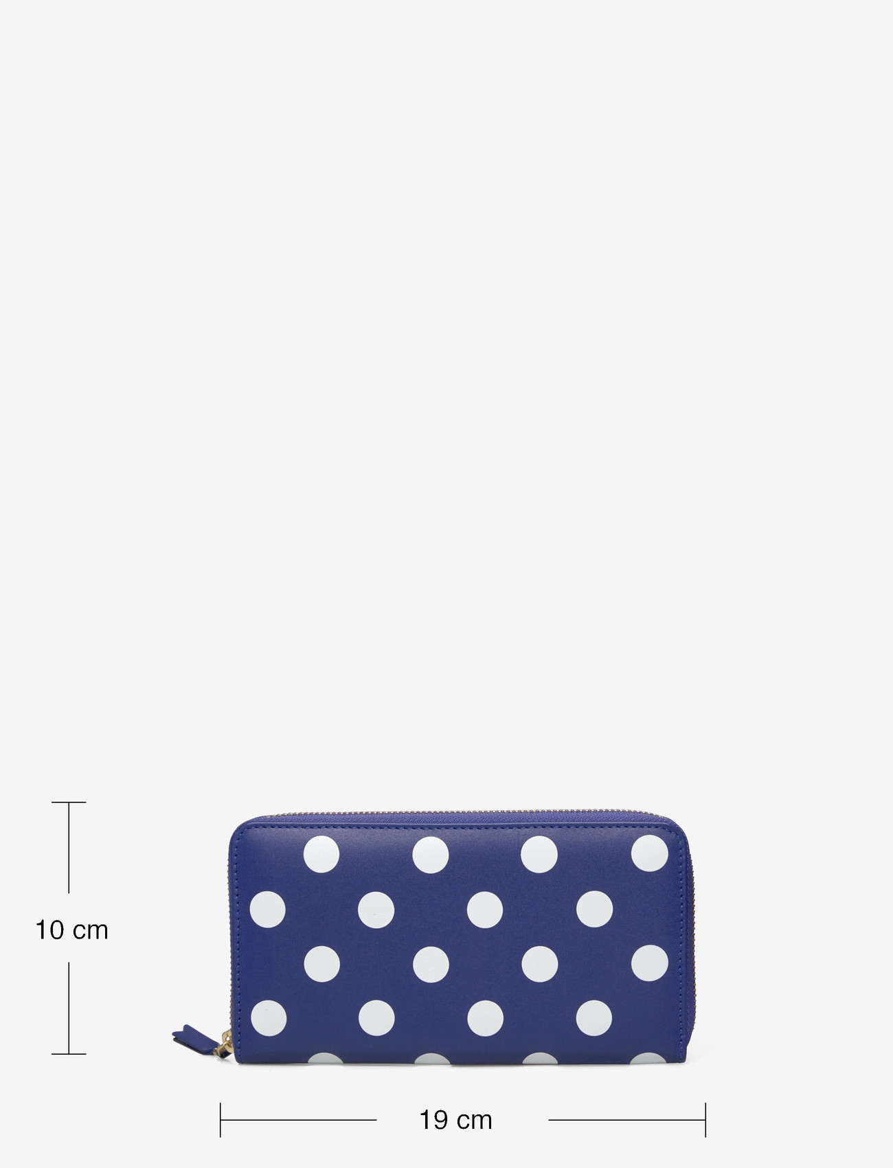 Comme des Garçons - Polka Dots Wallet - portemonnaies - blue - 3