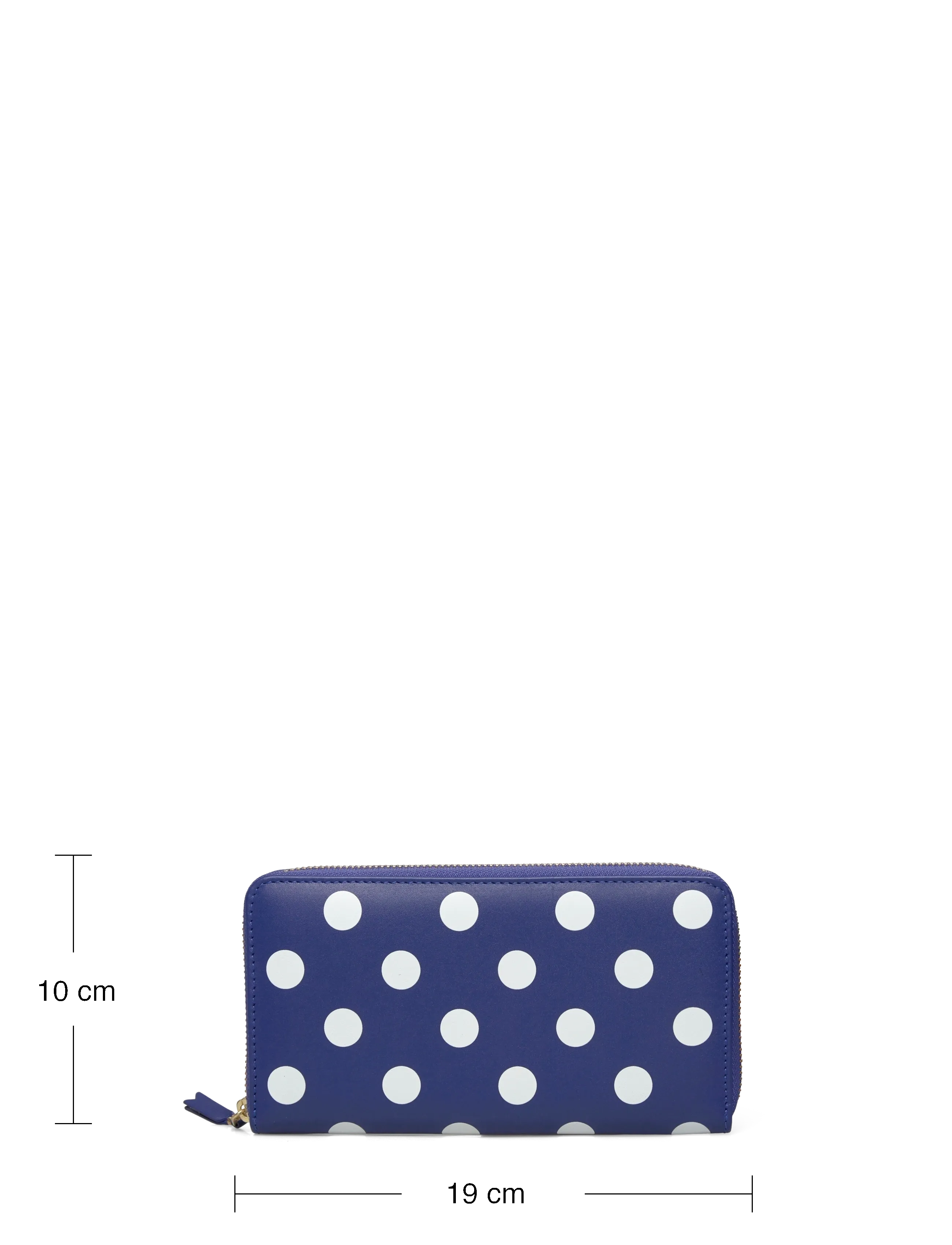 Comme des Garçons - Polka Dots Wallet - portemonnaies - blue - 3