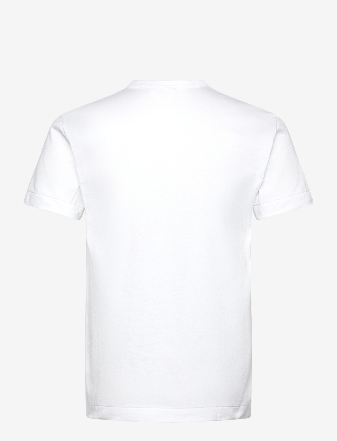 Comme des Garçons - White Heart T-Shirt - kortærmede t-shirts - white - 1