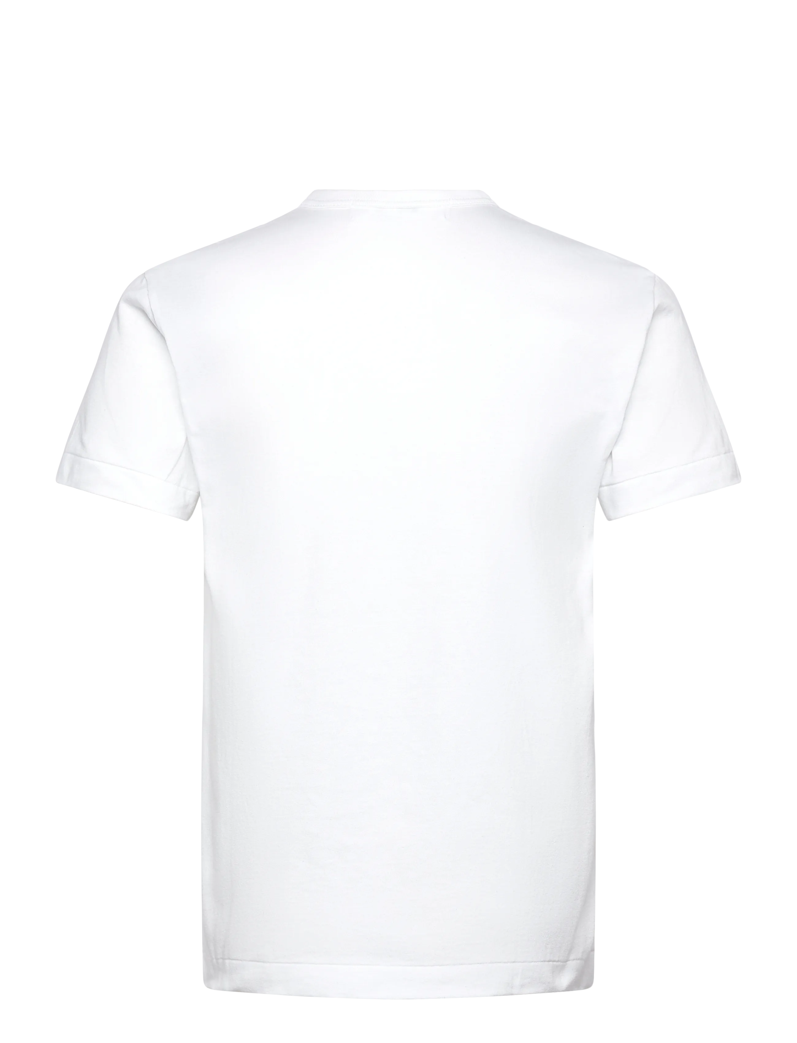 Comme des Garçons - White Heart T-Shirt - kurzärmelig - white - 1