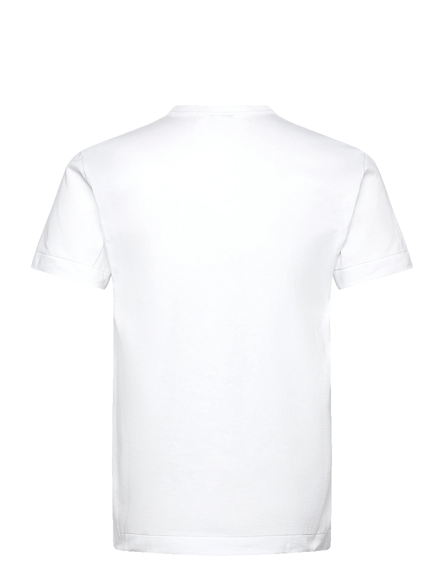 Comme des Garçons - White Heart T-Shirt - kurzärmelig - white - 1