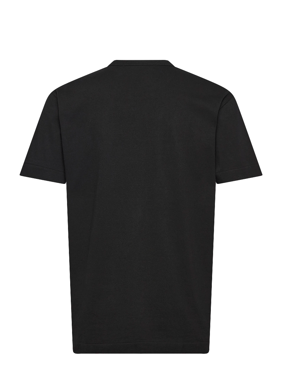 Comme des Garçons - Heart Logo Short-Sleeve - t-shirts à manches courtes - black - 1