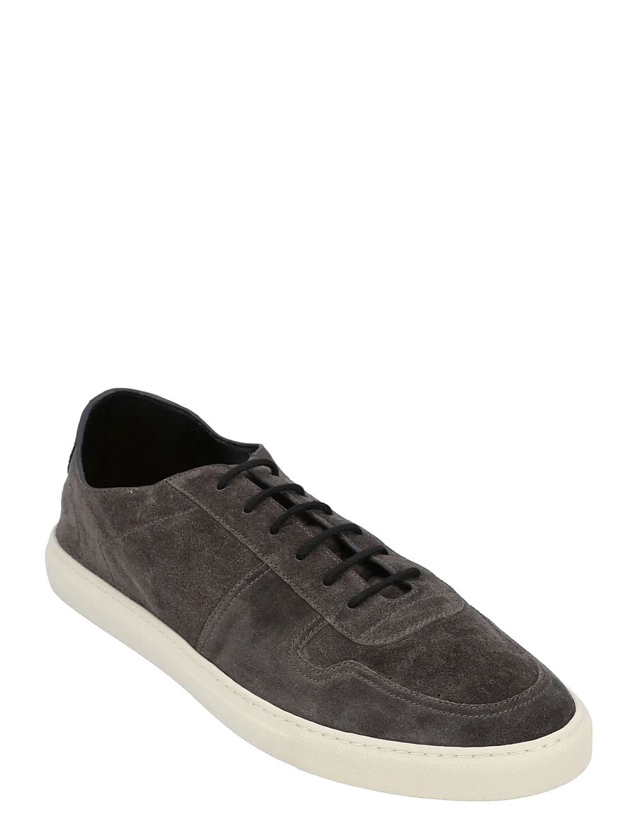 Common Projects - Bball Slim Deconstructed Suede Sneakers - low-top sneaker - black - 0
