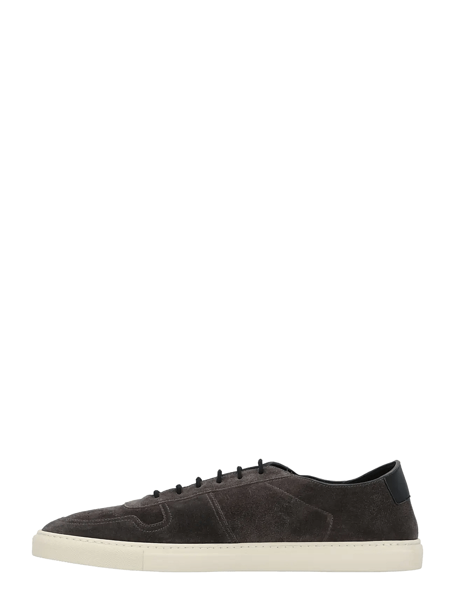 Common Projects - Bball Slim Deconstructed Suede Sneakers - low-top sneaker - black - 1