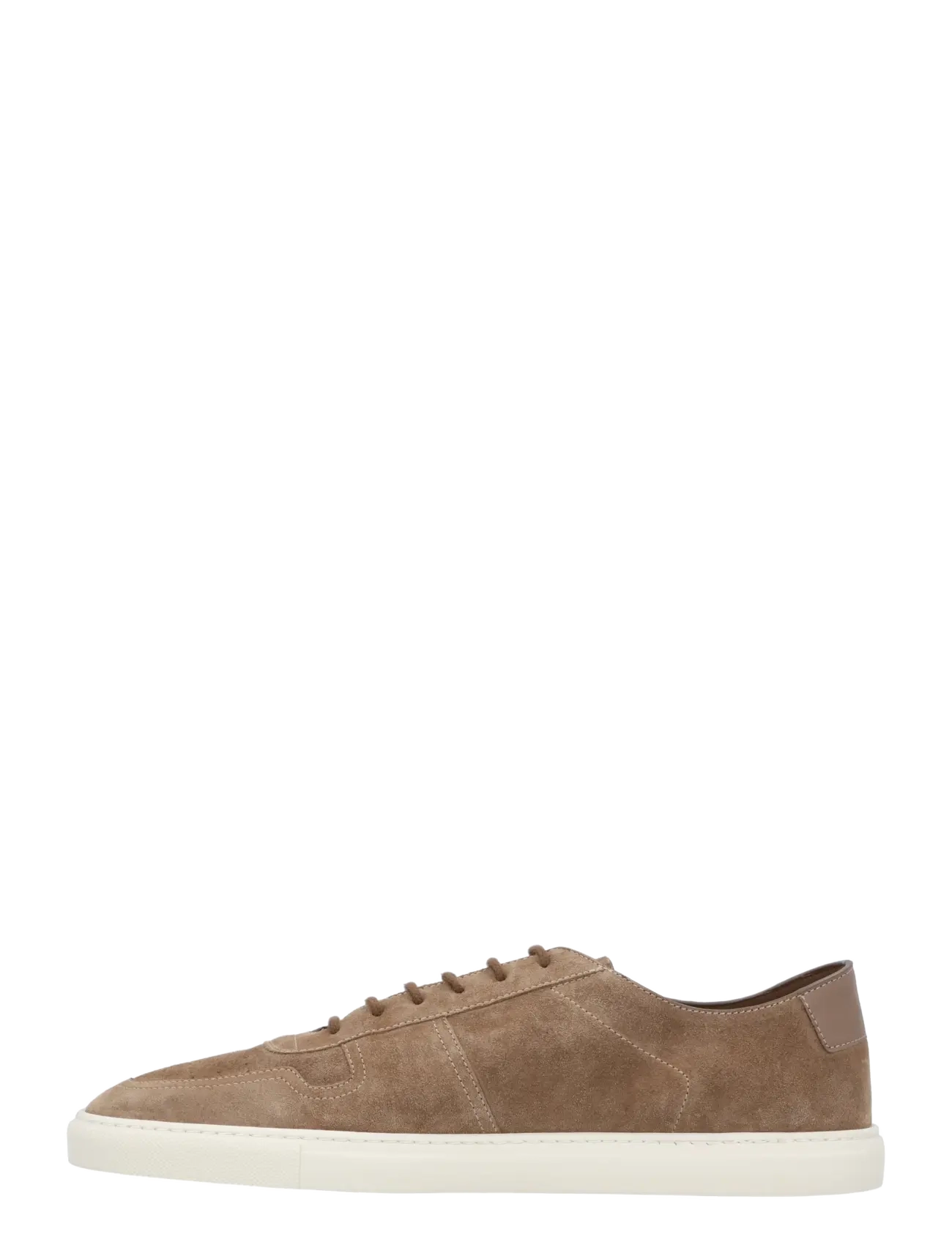 Common Projects - Bball Slim Deconstructed Suede Sneakers - low-top sneaker - grey - 1