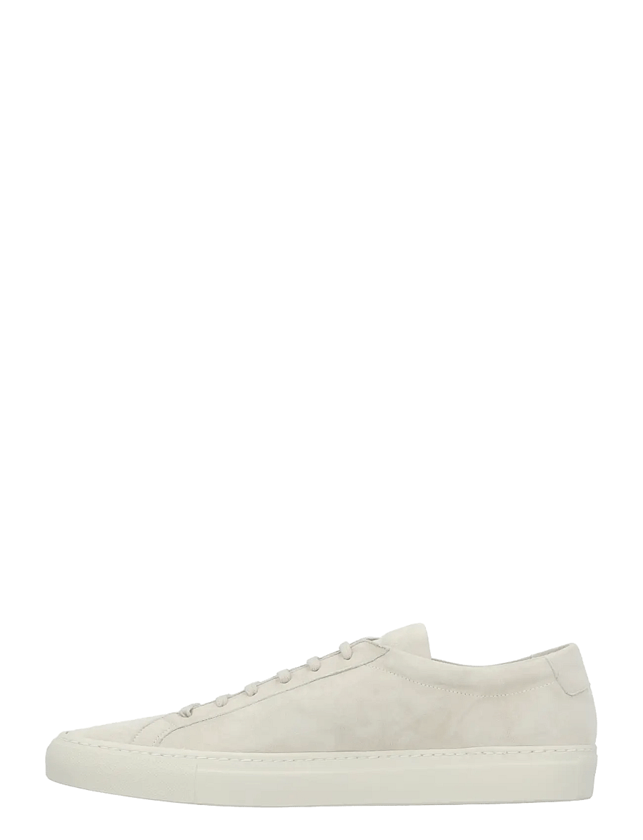 Common Projects - Original Achilles Suede Sneakers - low-top sneaker - cream - 1