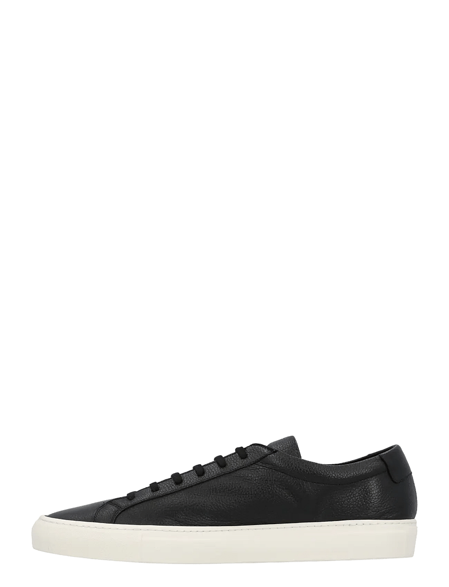 Common Projects - Achilles Premium Low Top Sneakers - low-top sneaker - black - 1