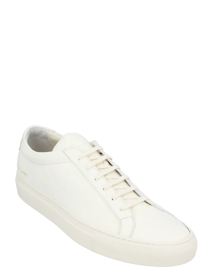 Common Projects - Achilles Premium Low Top Sneakers - low-top sneaker - white - 0