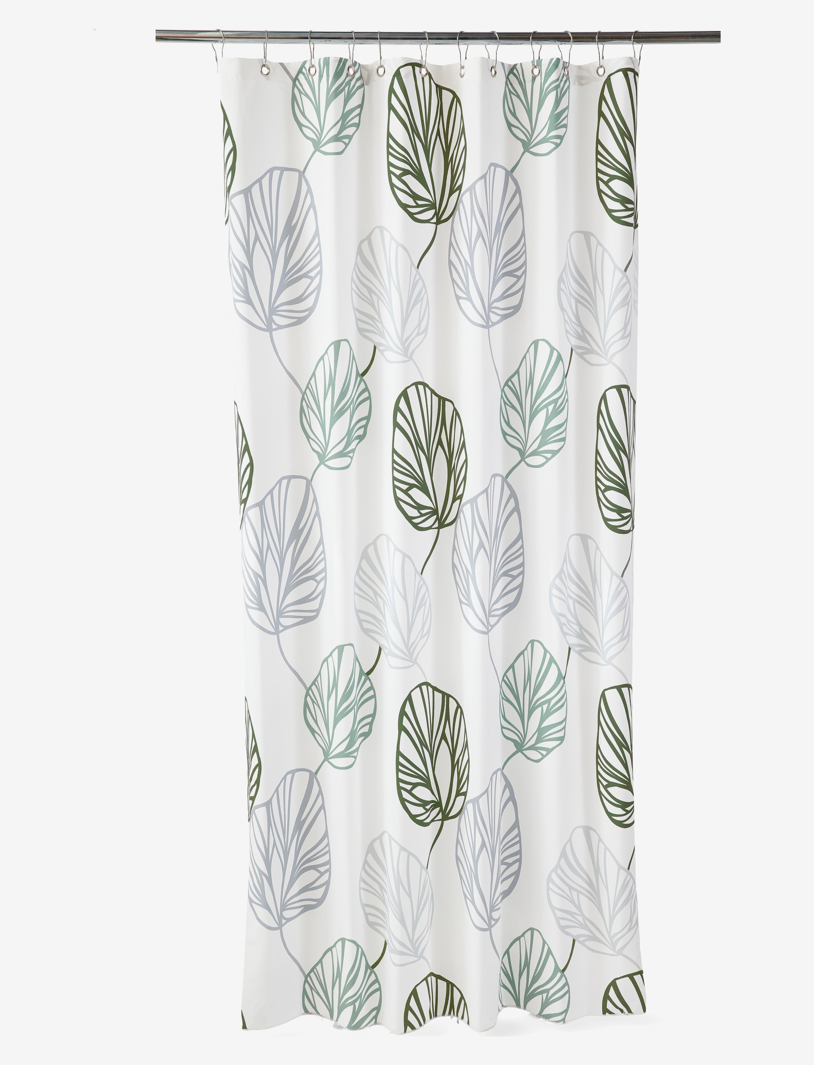 compliments Lake Shower Curtain W/Eyelets 200 Cm, 140X200 cm, Bathroom Textiles, Mehrfarbig/gemustert - Curtains, Homeware