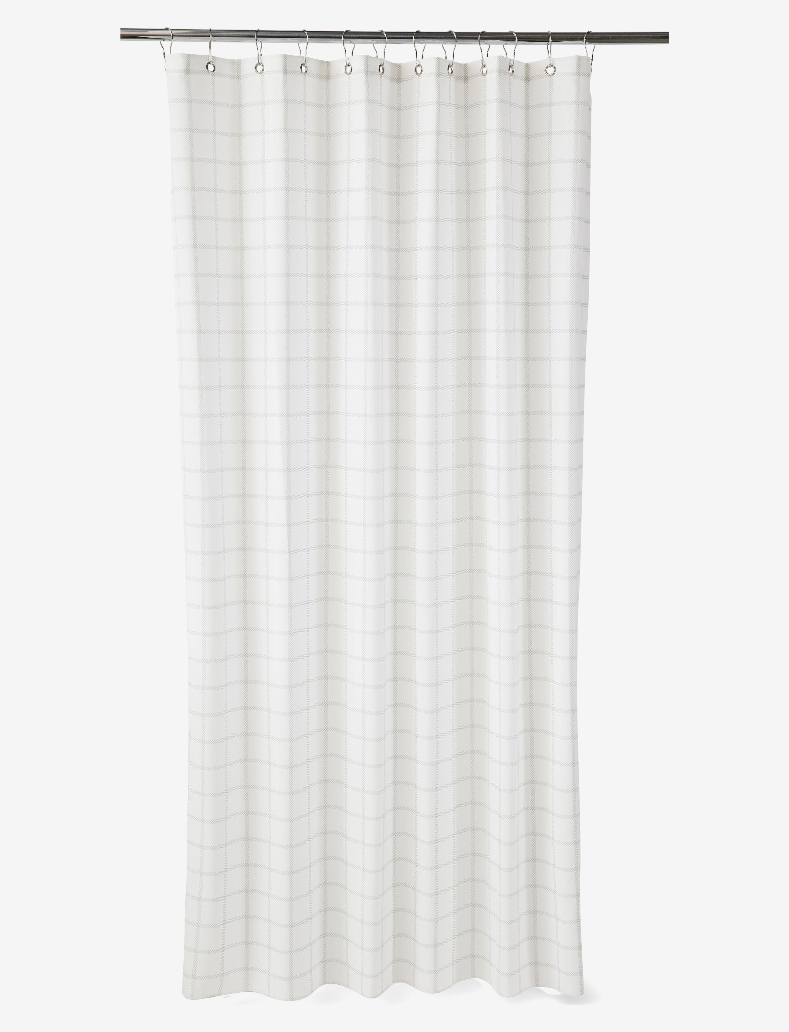 compliments Room Shower Curtain W/Eyelets 200 Cm, 140X200 cm, Bathroom Textiles, Weiß - Curtains, Homeware