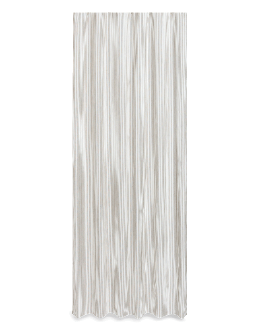 compliments - Linea Shower Curtain - duschvorhänge - taupe - 0