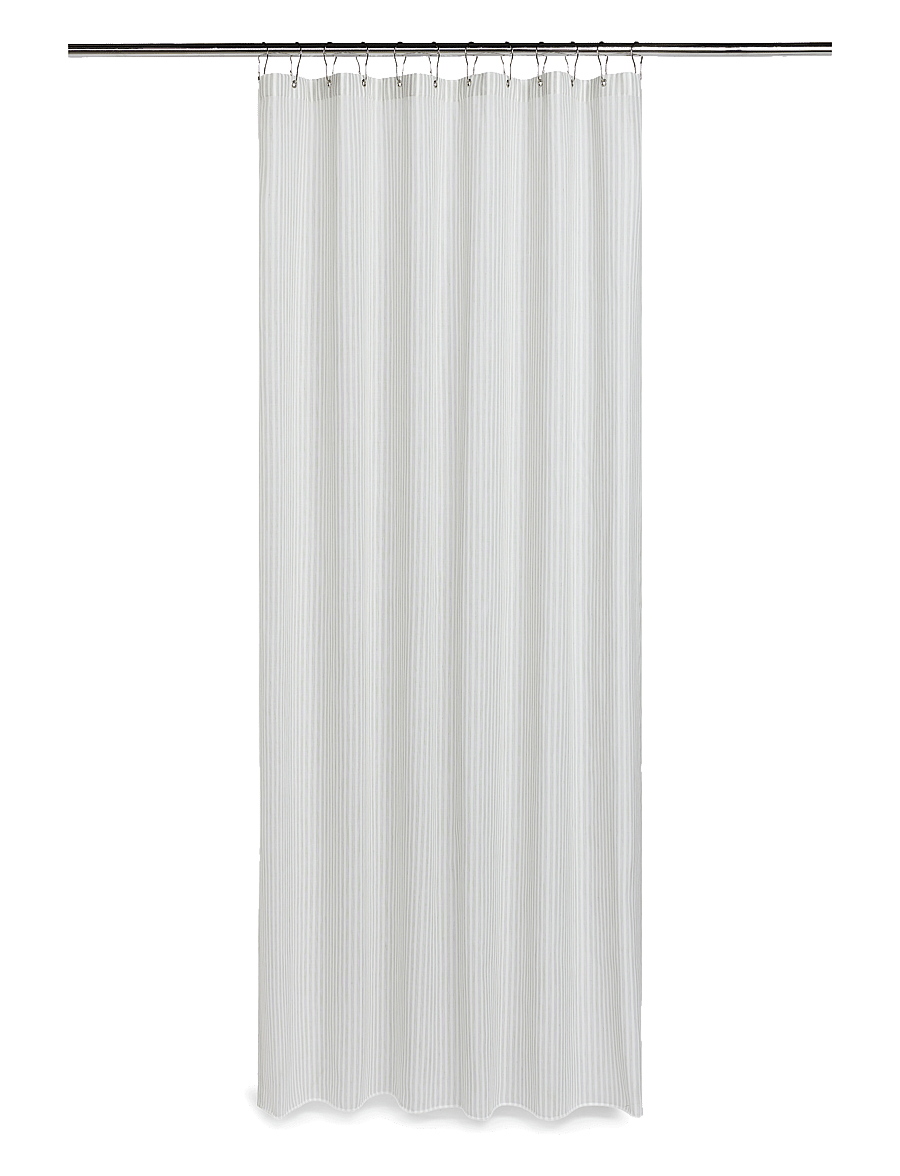 compliments - Linea Shower Curtain - dušikardinad - light grey - 0