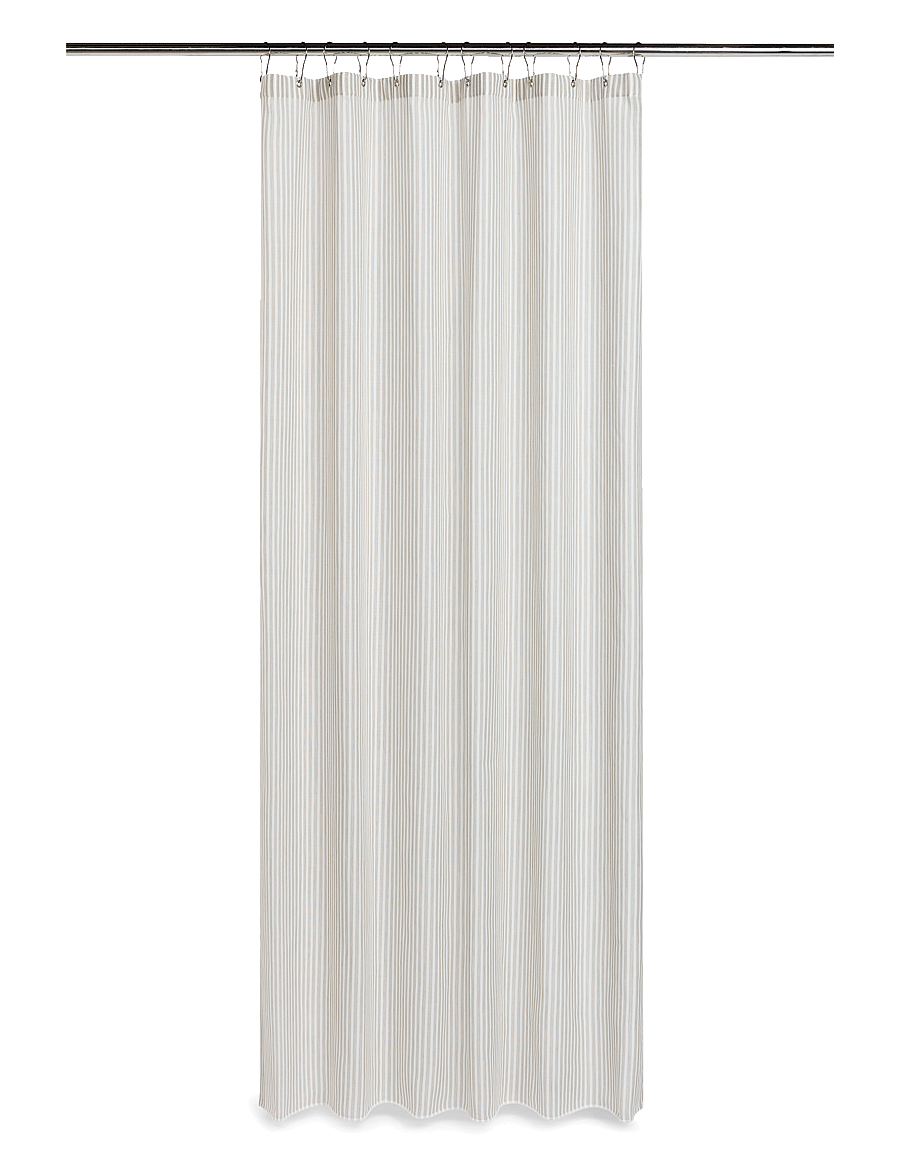 compliments - Linea Shower Curtain - duschvorhänge - taupe - 0