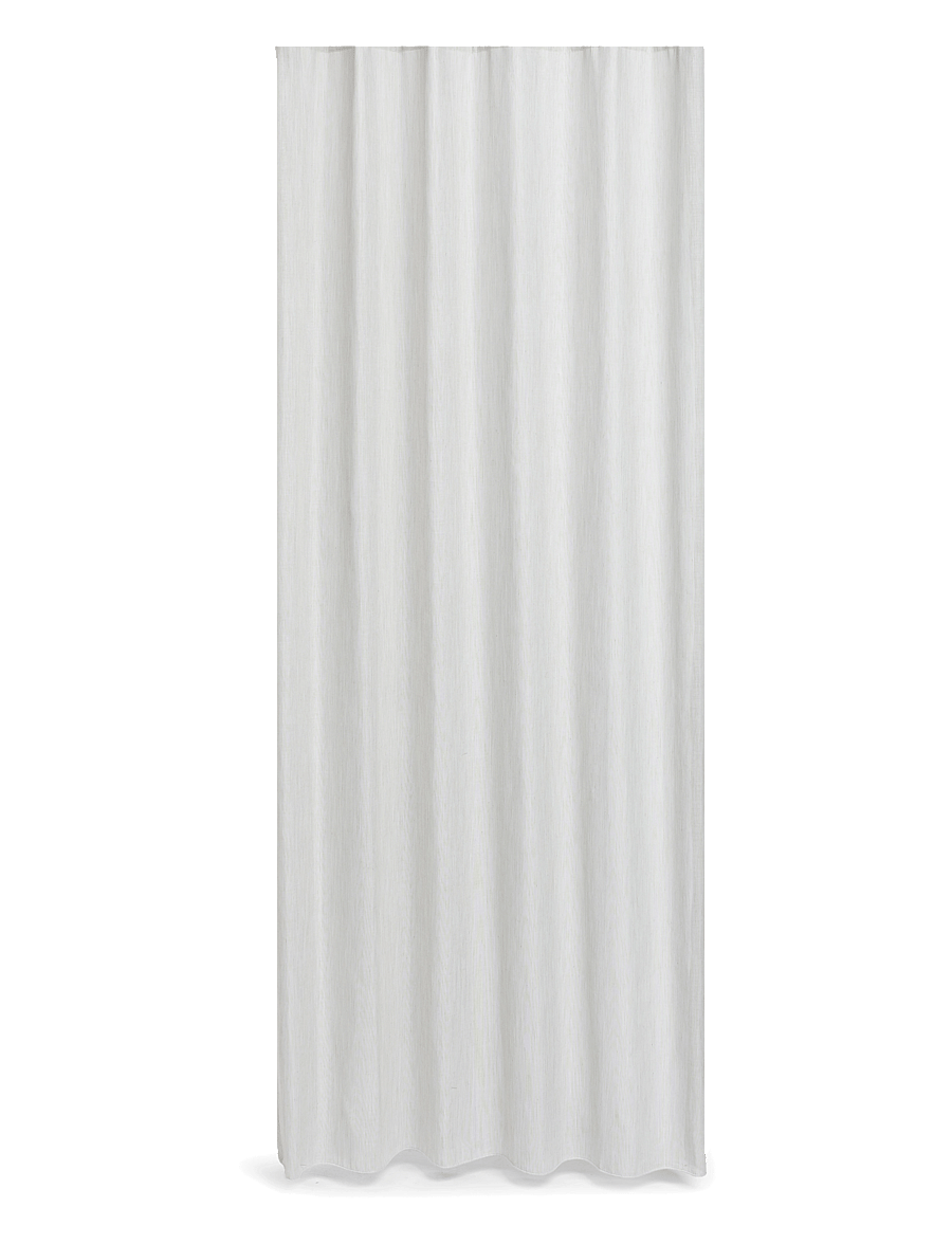 compliments - Flax Shower Curtain - duschvorhänge - light grey - 0