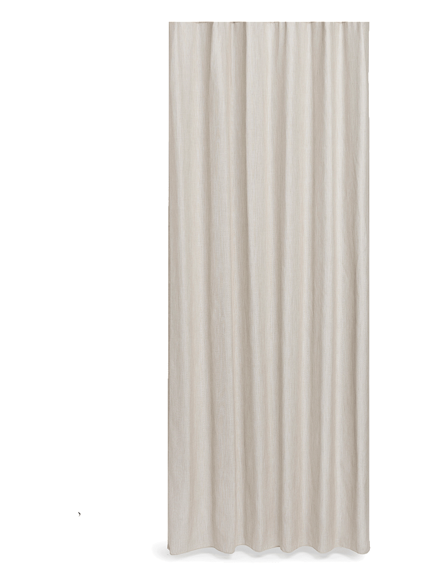 compliments - Flax Shower Curtain - dušikardinad - sand - 0