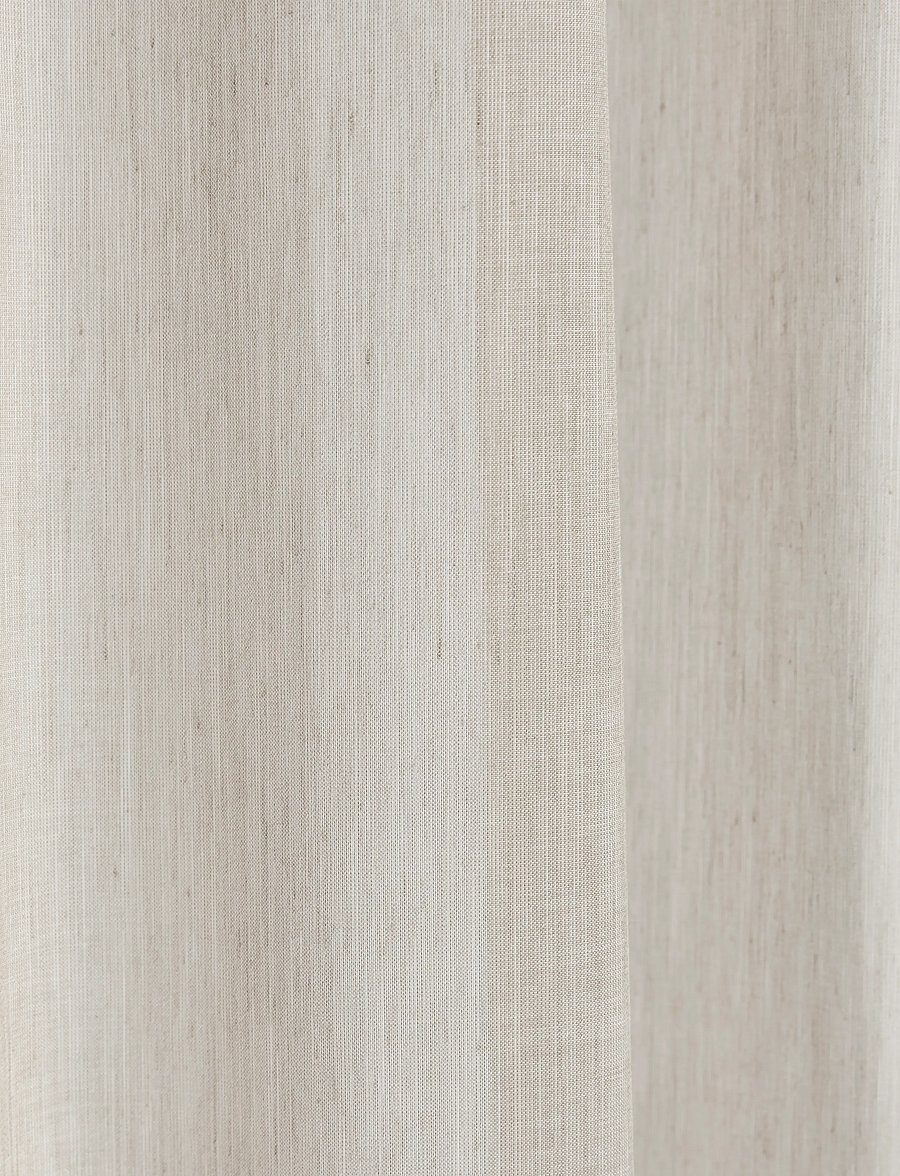 compliments - Flax Shower Curtain - dušikardinad - sand - 1