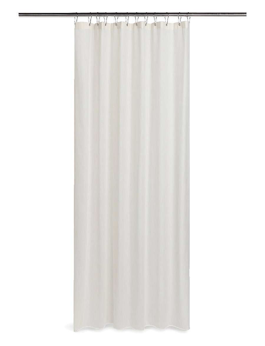 compliments - Flax Shower Curtain - duschvorhänge - cream - 0