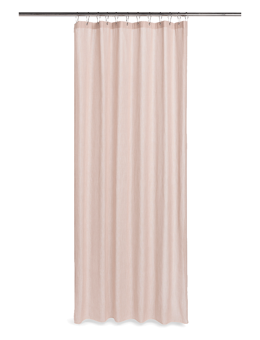 compliments - Flax Shower Curtain - duschvorhänge - nude - 0