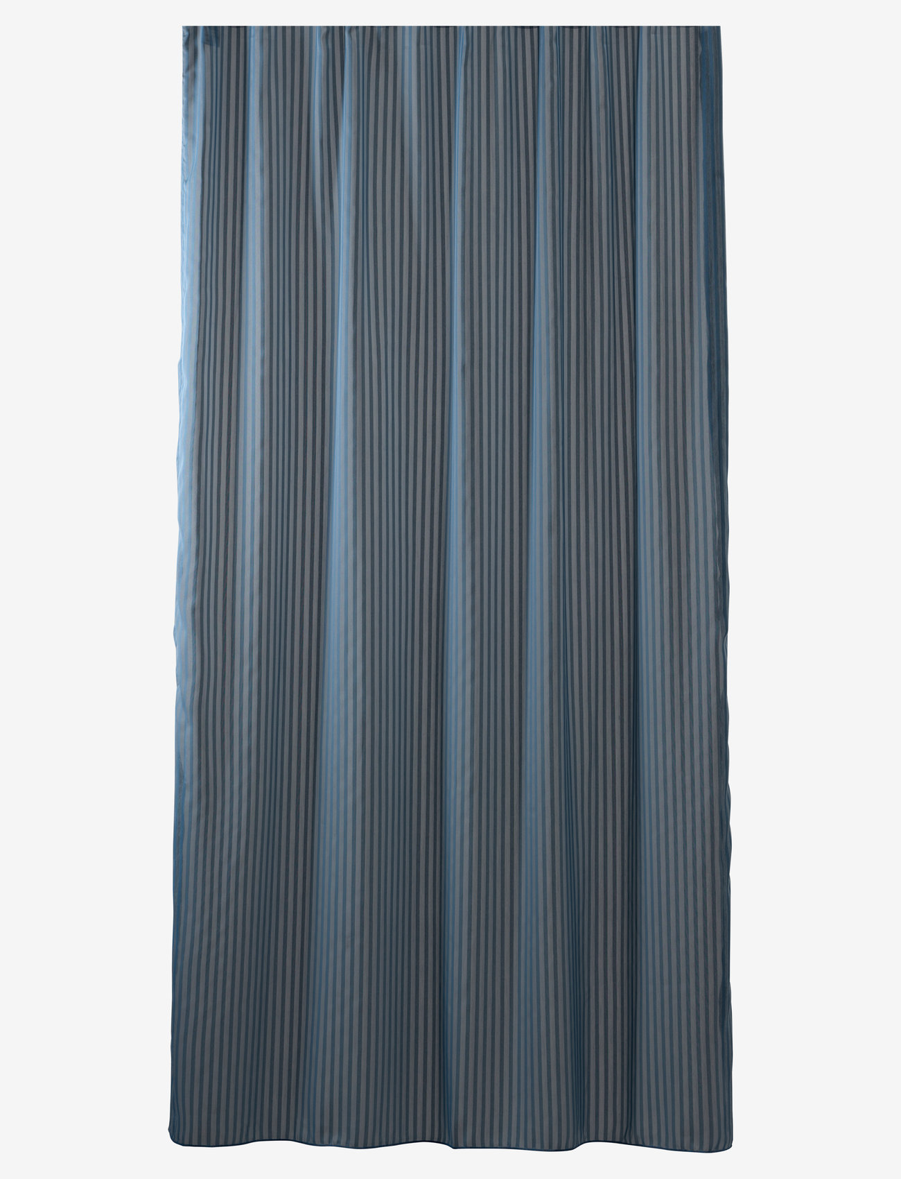 compliments - Lines shower curtain w/eyelets 200 cm - badeforhæng - sea blue - 0