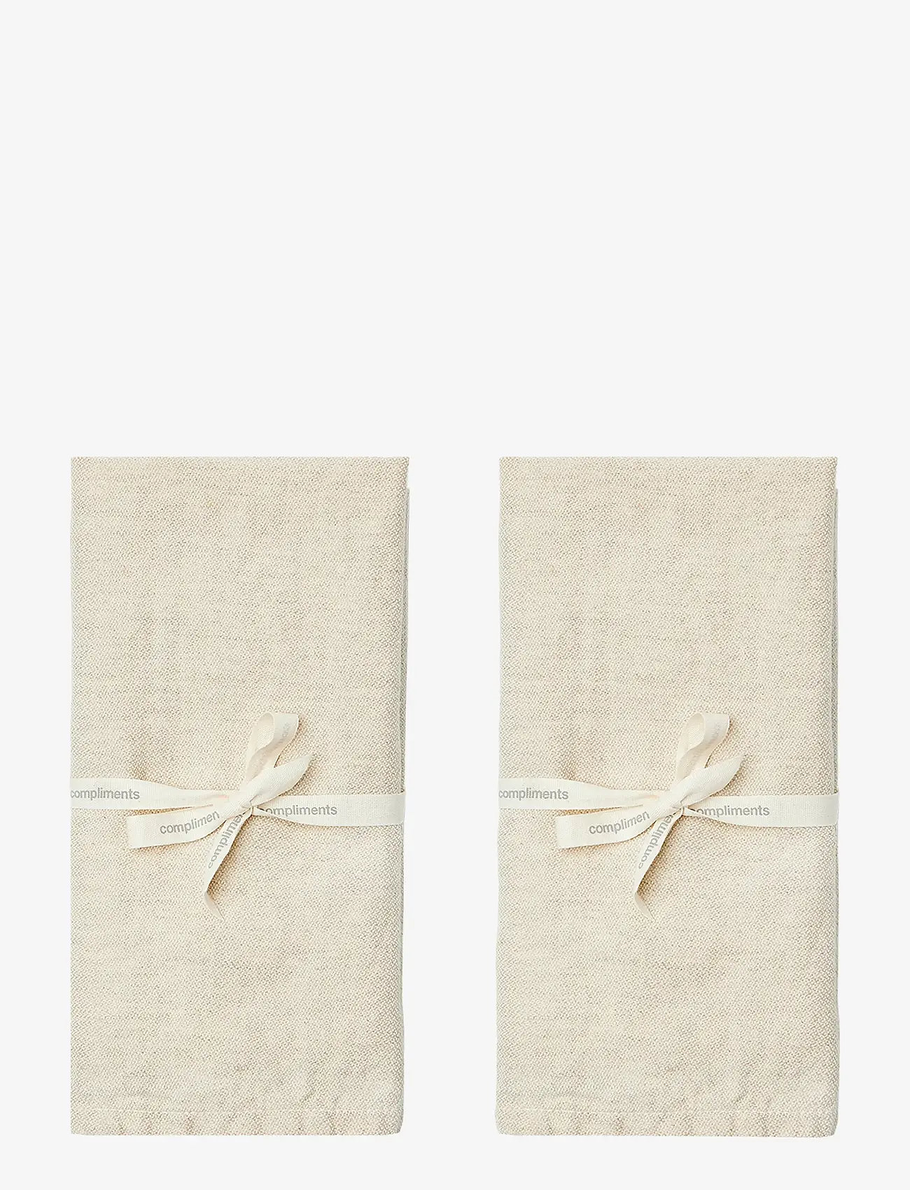 compliments - Arles Napkin 45x45 cm - 2 Pack - stoffservietten - linen - 0