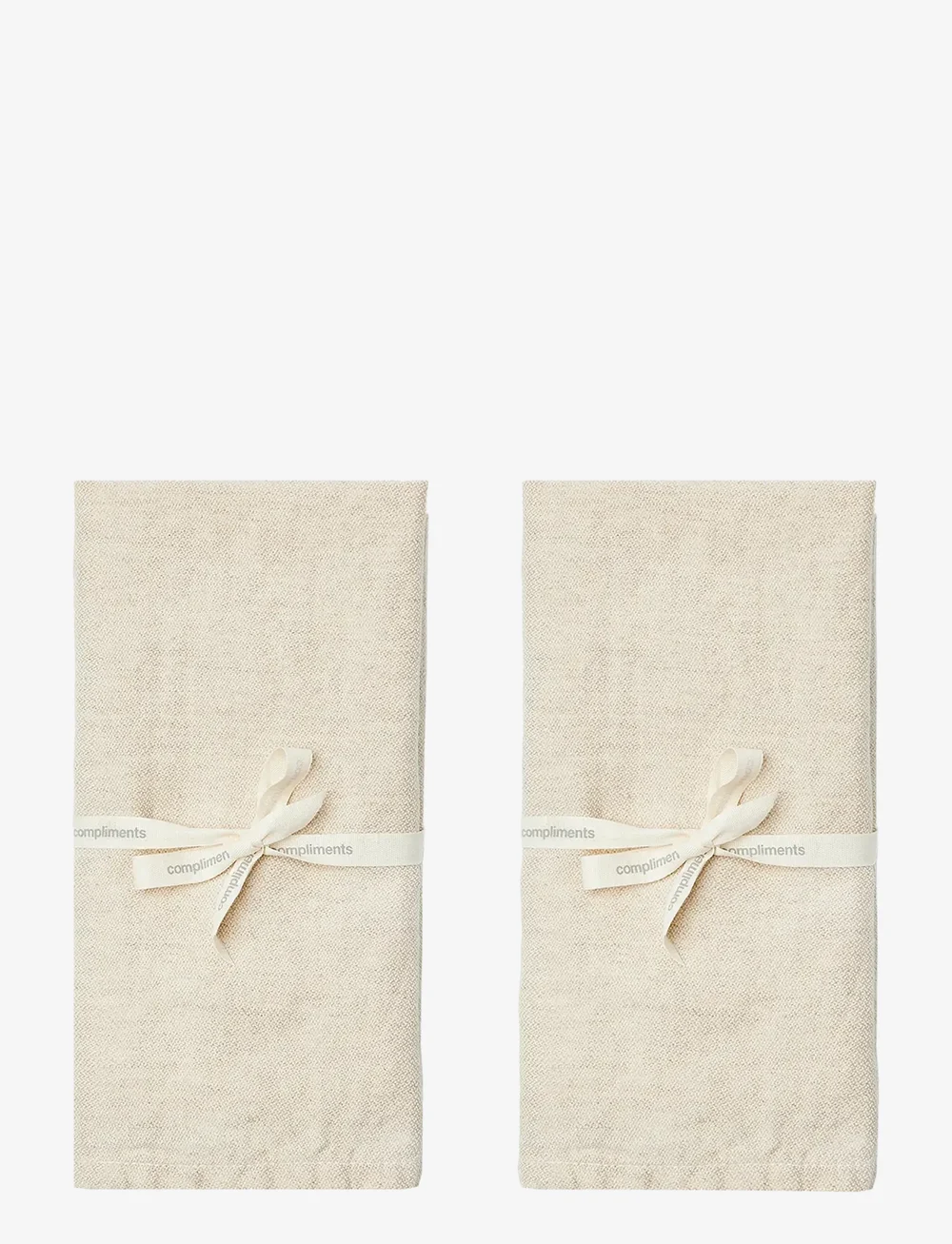 compliments - Arles Napkin 45x45 cm - 2 Pack - stoffservietten - linen - 0