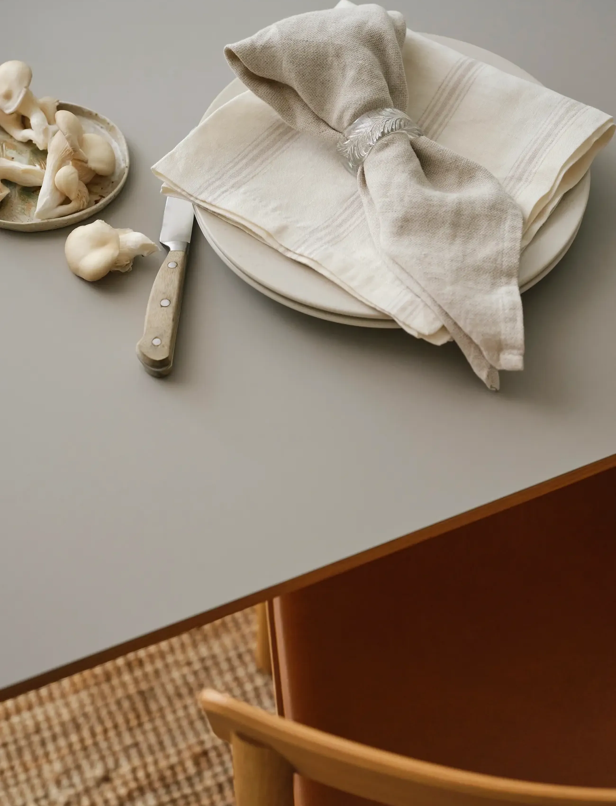 compliments Arles Napkin 45X45 cm - 2 Pack, 45X45 cm, Beige, Servietter > Stofservietter, Unisex